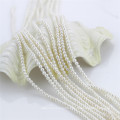 Small Seed 3mm Cheap Semi Round Natural Freshwater Pearl Strand